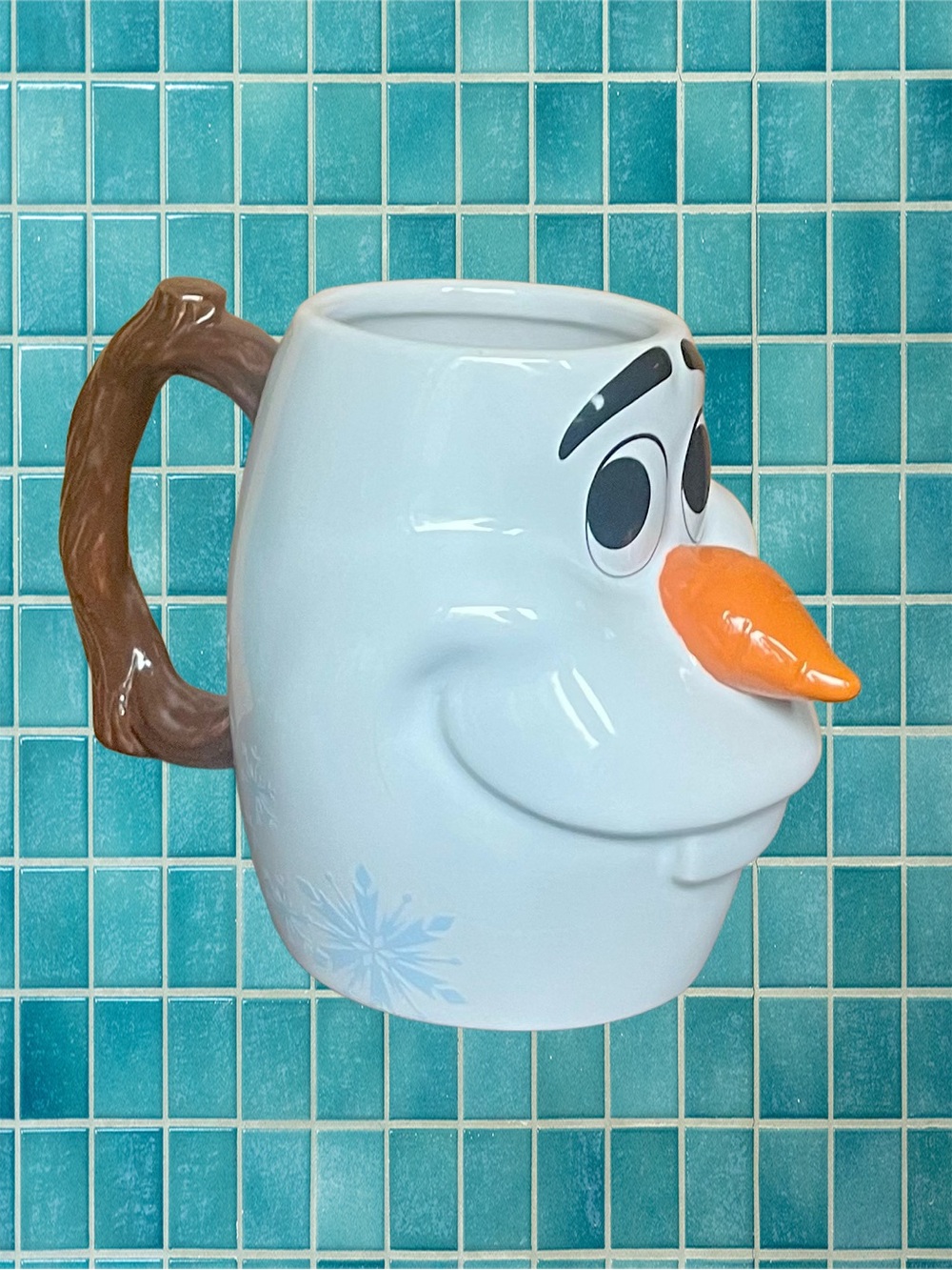 Disney Store Olaf Mug 18 oz 3D Sculpted - Picture 5 of 16